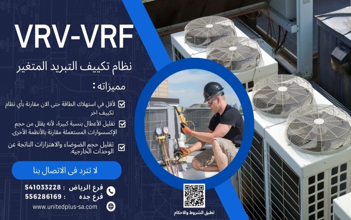 لماذا نظام (VRF-VRV) هو الأفضل في الوقت الحالي فى التكيفات المركزية